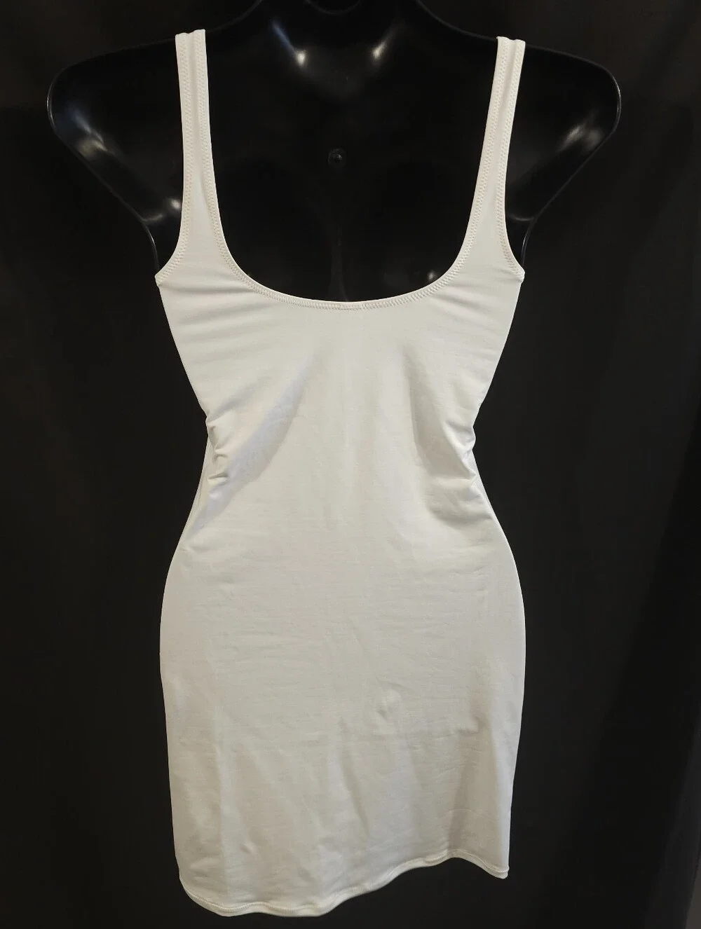 Skims Signature Swim Tank Cover Up Dress SW-DRS-0005 Marble Size Medium